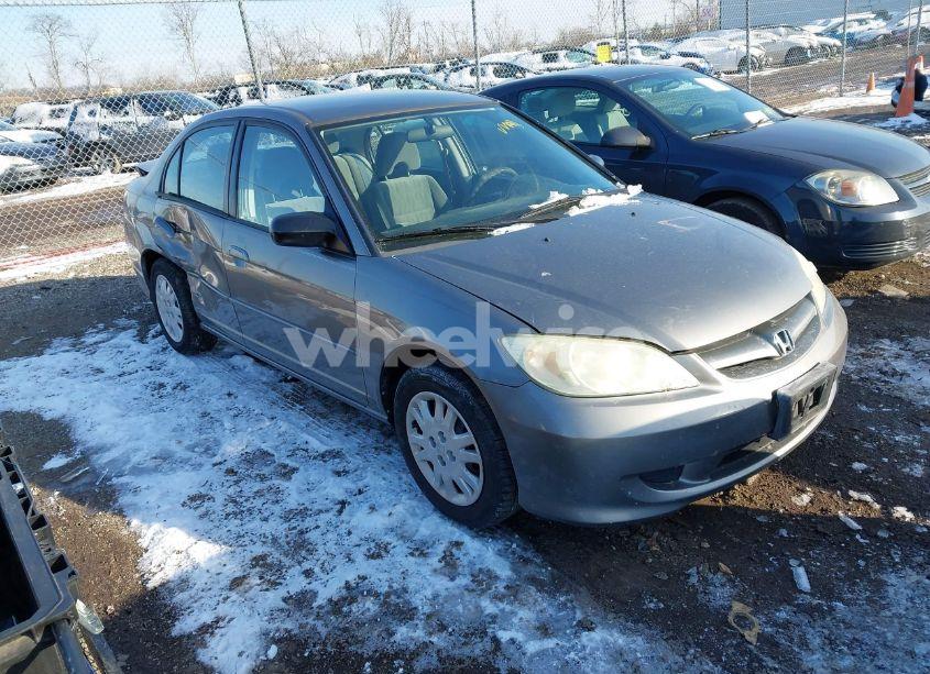 2004 Honda Civic LX (VIN 1HGES15574L024702) main photo