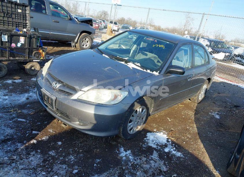 Photo 2 of 2004 Honda Civic LX (VIN 1HGES15574L024702)