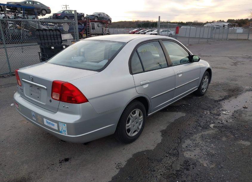 Photo 4 of 2002 Honda Civic LX (VIN 1HGES15592L039456)