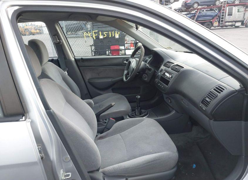 Photo 5 of 2002 Honda Civic LX (VIN 1HGES15592L039456)