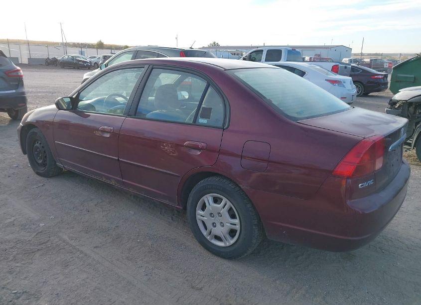 Photo 3 of 2002 Honda Civic LX (VIN 1HGES15622L038965)