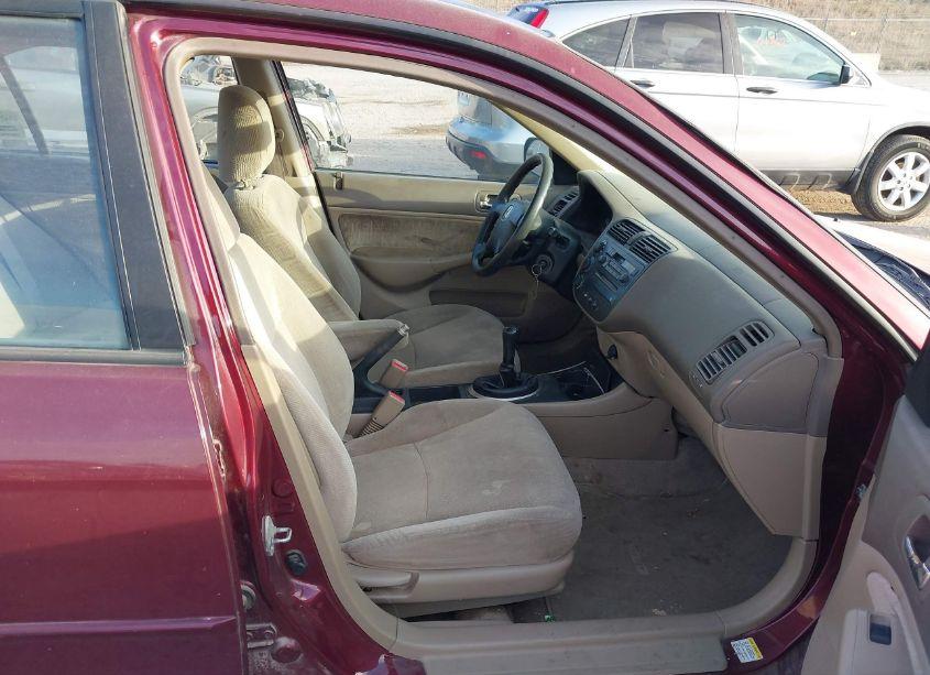 Photo 5 of 2002 Honda Civic LX (VIN 1HGES15622L038965)