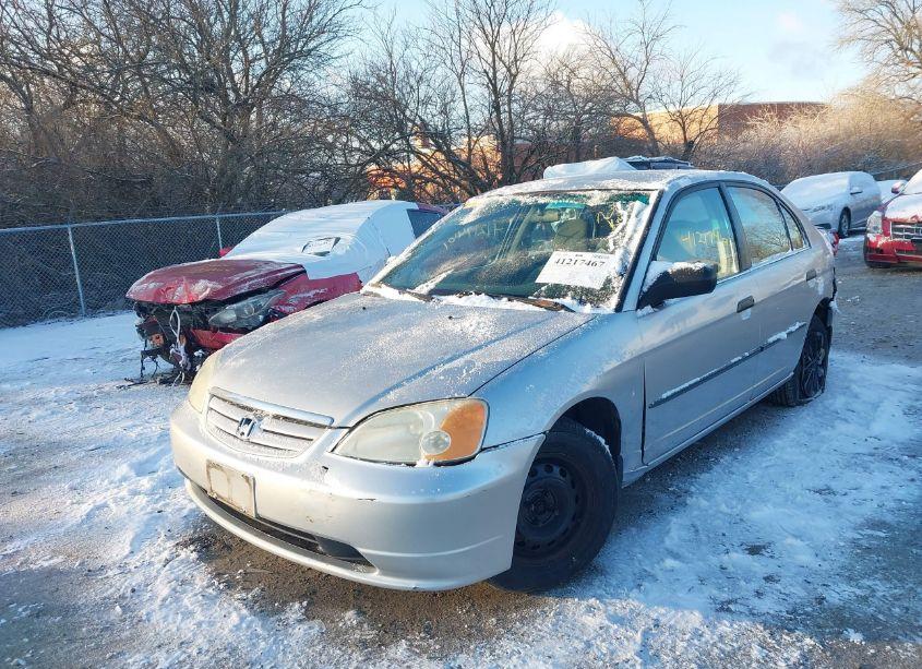 Photo 2 of 2002 Honda Civic DX (VIN 1HGES16122L016497)