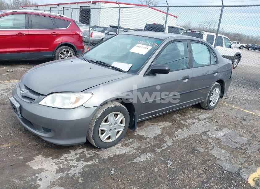 Photo 2 of 2005 Honda Civic VP (VIN 1HGES16305L010655)