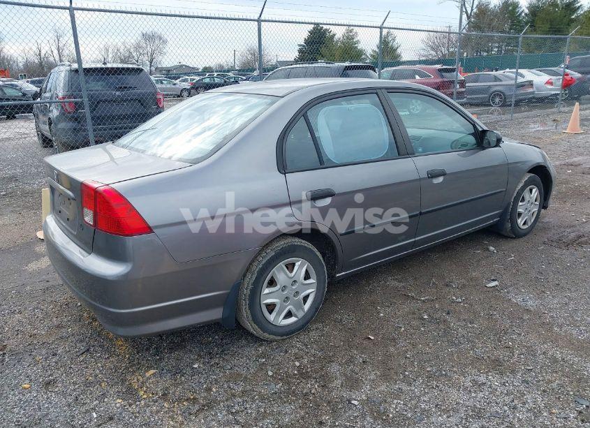 Photo 4 of 2005 Honda Civic VP (VIN 1HGES16305L010655)