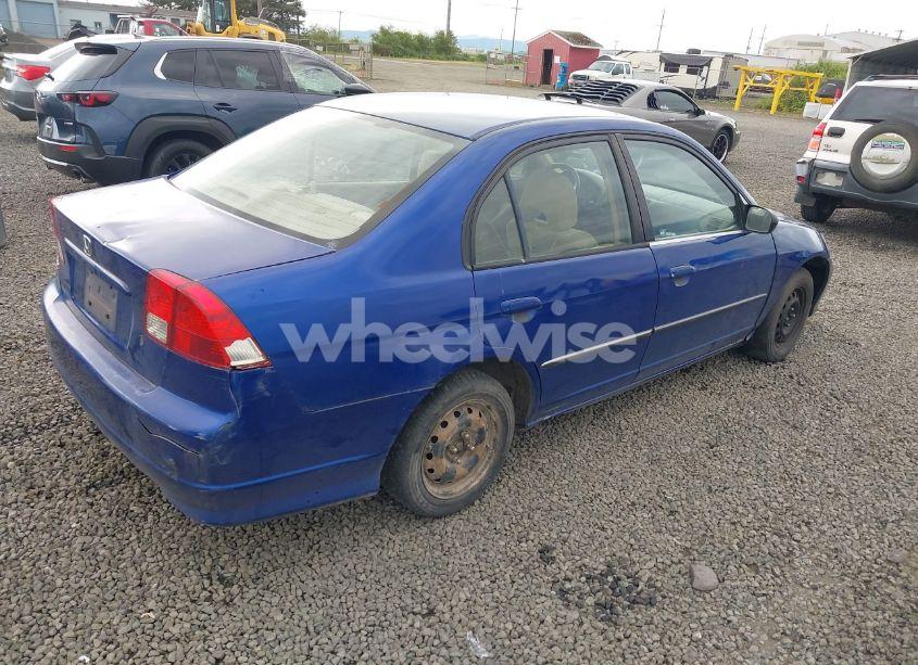 Photo 4 of 2004 Honda Civic VP (VIN 1HGES16334L004962)