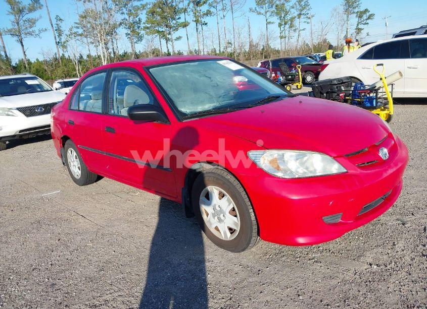 2005 Honda Civic VP (VIN 1HGES16335L003800) main photo