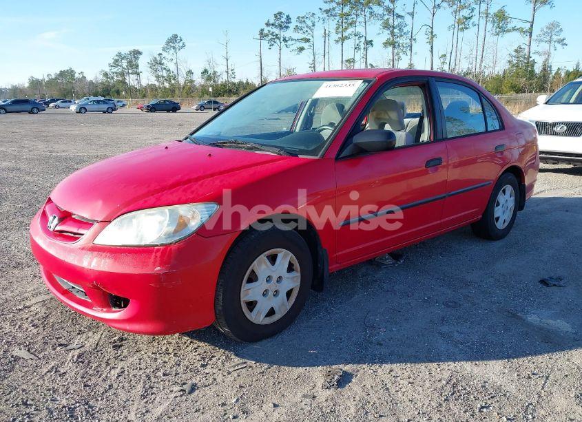 Photo 2 of 2005 Honda Civic VP (VIN 1HGES16335L003800)