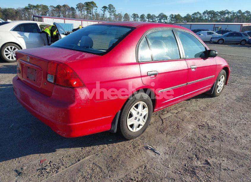 Photo 4 of 2005 Honda Civic VP (VIN 1HGES16335L003800)