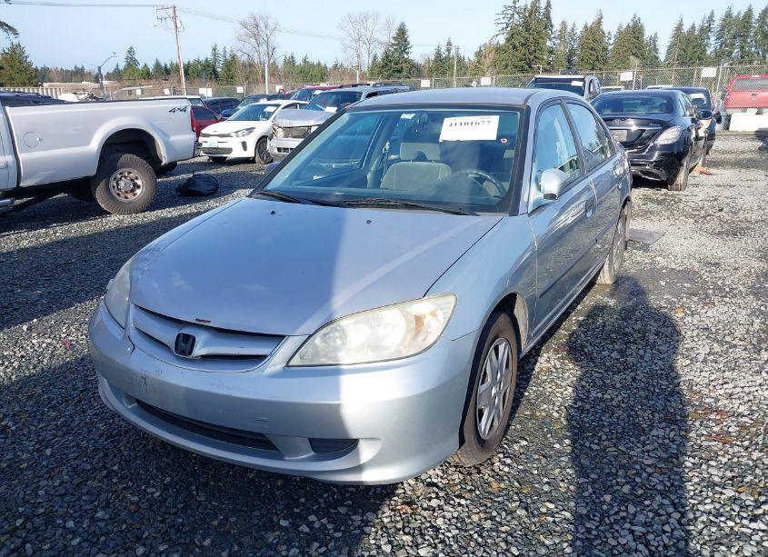 Photo 2 of 2005 Honda Civic VP (VIN 1HGES16335L016210)