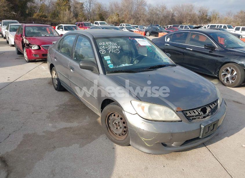 2005 Honda Civic VP (VIN 1HGES16335L024906) main photo