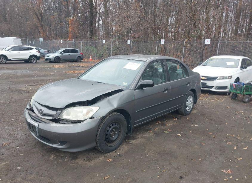 Photo 2 of 2005 Honda Civic VP (VIN 1HGES16345L005068)