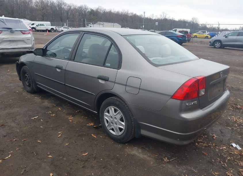 Photo 3 of 2005 Honda Civic VP (VIN 1HGES16345L005068)