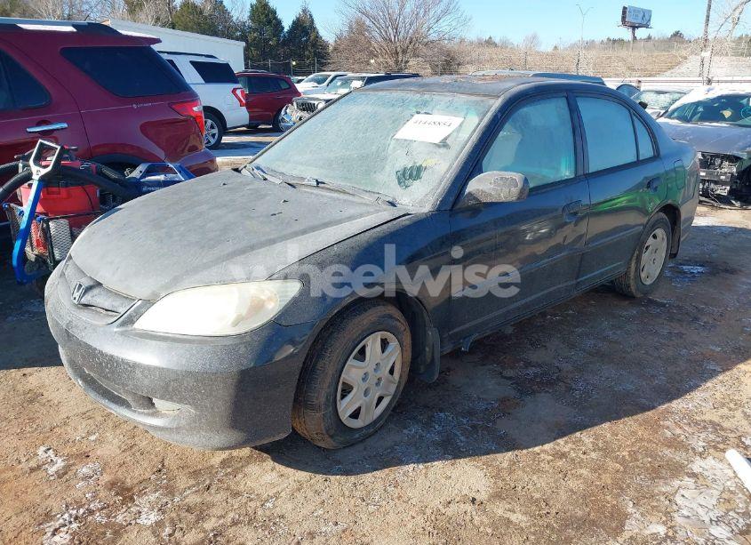 Photo 2 of 2005 Honda Civic VP (VIN 1HGES16365L011275)