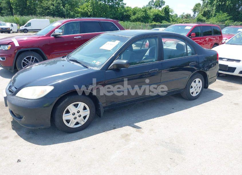 Photo 2 of 2005 Honda Civic VP (VIN 1HGES16385L003369)