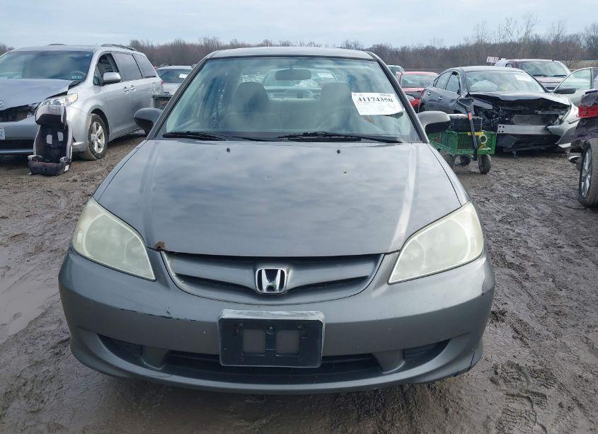 Photo 12 of 2005 Honda Civic VP (VIN 1HGES16385L006563)