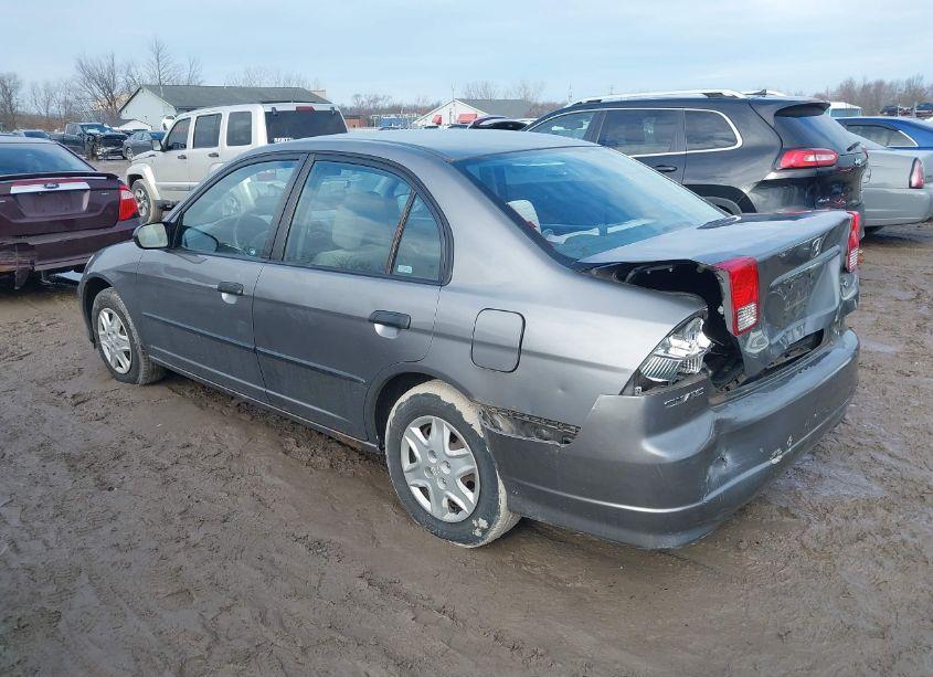 Photo 3 of 2005 Honda Civic VP (VIN 1HGES16385L006563)