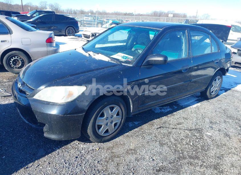 Photo 2 of 2005 Honda Civic VP (VIN 1HGES16385L018034)