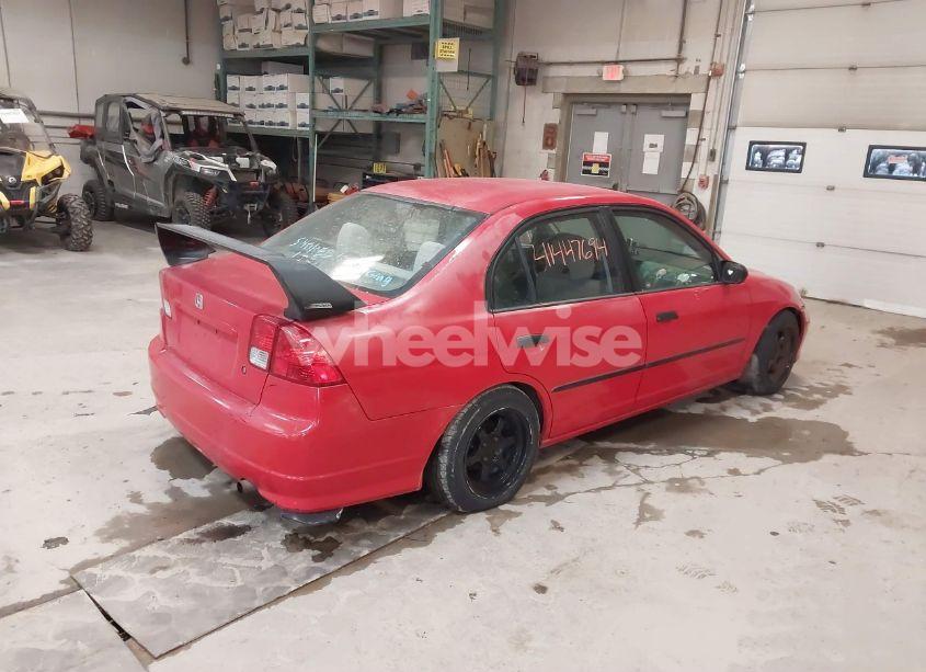 Photo 4 of 2005 Honda Civic VP (VIN 1HGES16385L029468)