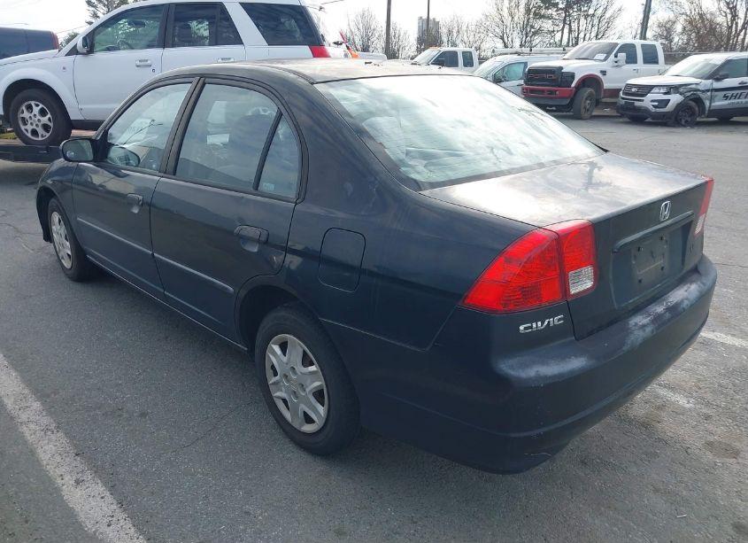 Photo 3 of 2005 Honda Civic VP (VIN 1HGES16395L004160)