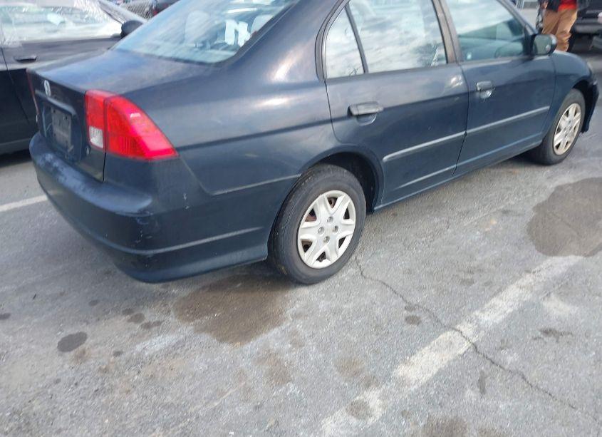 Photo 4 of 2005 Honda Civic VP (VIN 1HGES16395L004160)