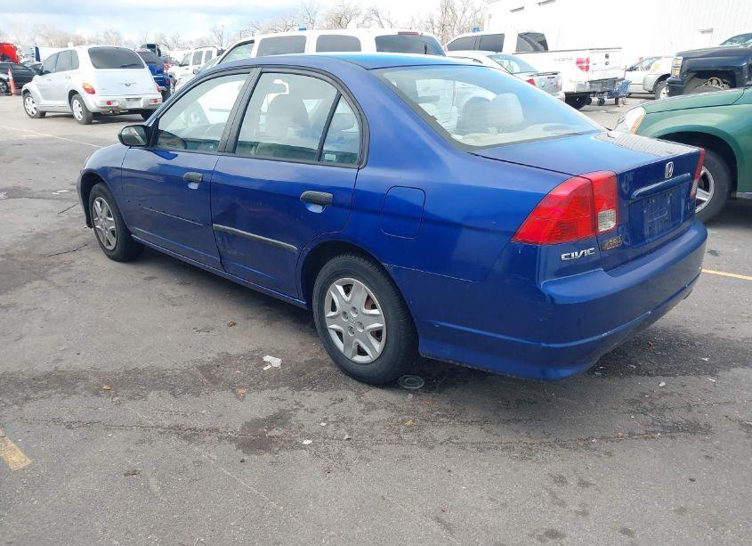 Photo 3 of 2005 Honda Civic VP (VIN 1HGES16395L005678)