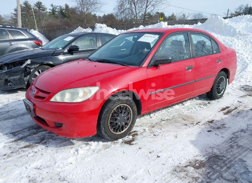 Photo 2 of 2005 Honda Civic VP (VIN 1HGES16415L024086)