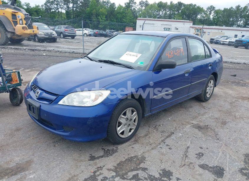 Photo 2 of 2004 Honda Civic VP (VIN 1HGES16454L000243)
