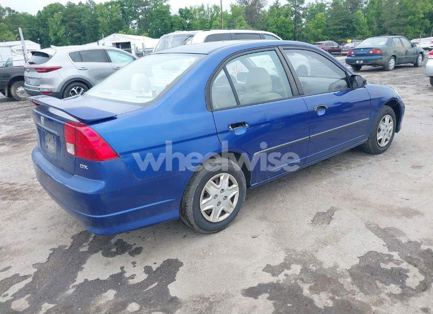 Photo 4 of 2004 Honda Civic VP (VIN 1HGES16454L000243)
