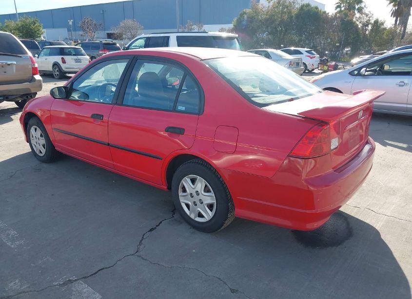 Photo 3 of 2005 Honda Civic VP (VIN 1HGES16465L009423)