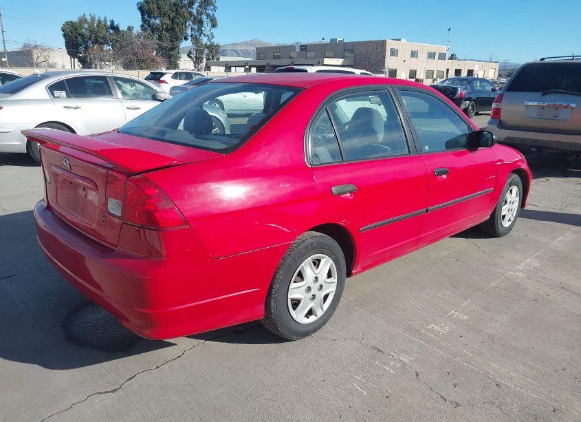 Photo 4 of 2005 Honda Civic VP (VIN 1HGES16465L009423)