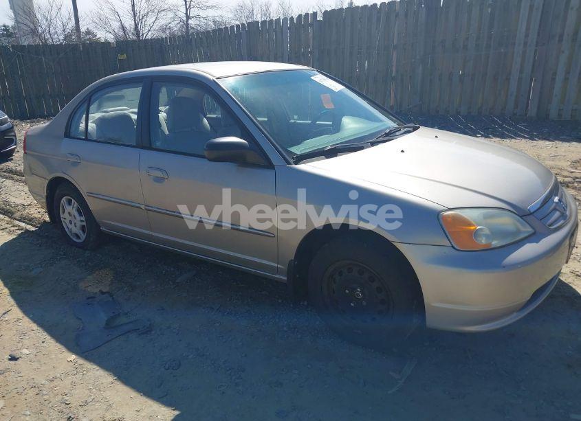 2002 Honda Civic LX (VIN 1HGES16502L018090) main photo