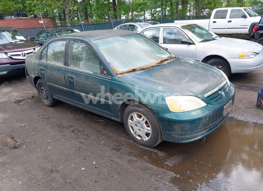 2002 Honda Civic LX (VIN 1HGES16502L049470) main photo