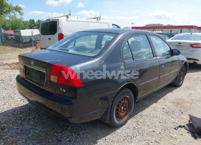 Photo 4 of 2002 Honda Civic LX (VIN 1HGES16502L076717)