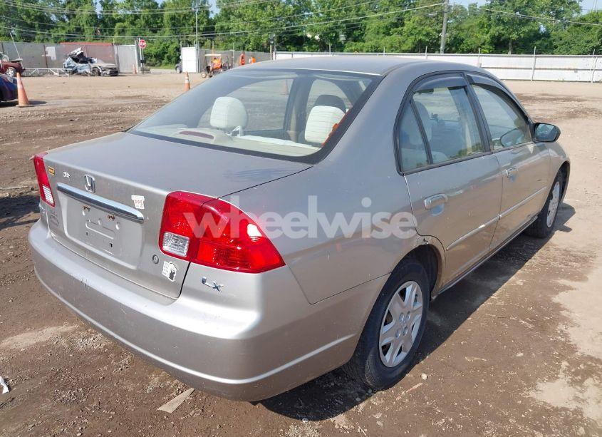 Photo 4 of 2003 Honda Civic LX (VIN 1HGES16503L037790)