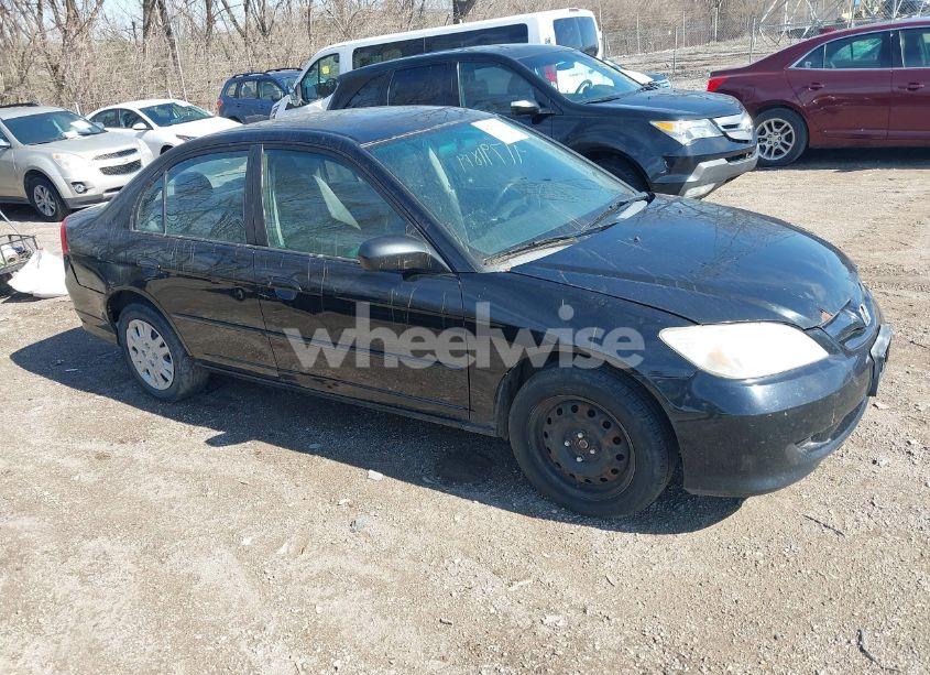 2004 Honda Civic LX (VIN 1HGES16504L020490) main photo