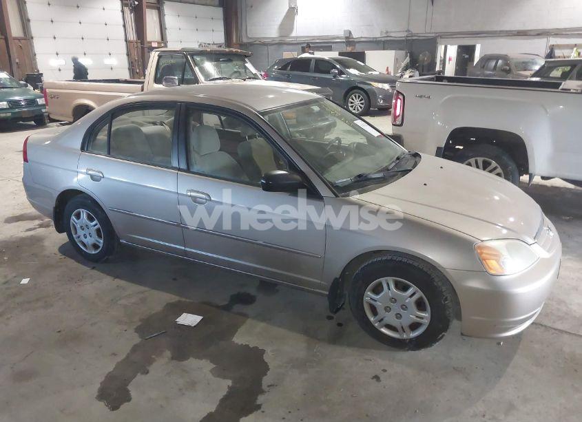 2002 Honda Civic LX (VIN 1HGES16512L025825) main photo
