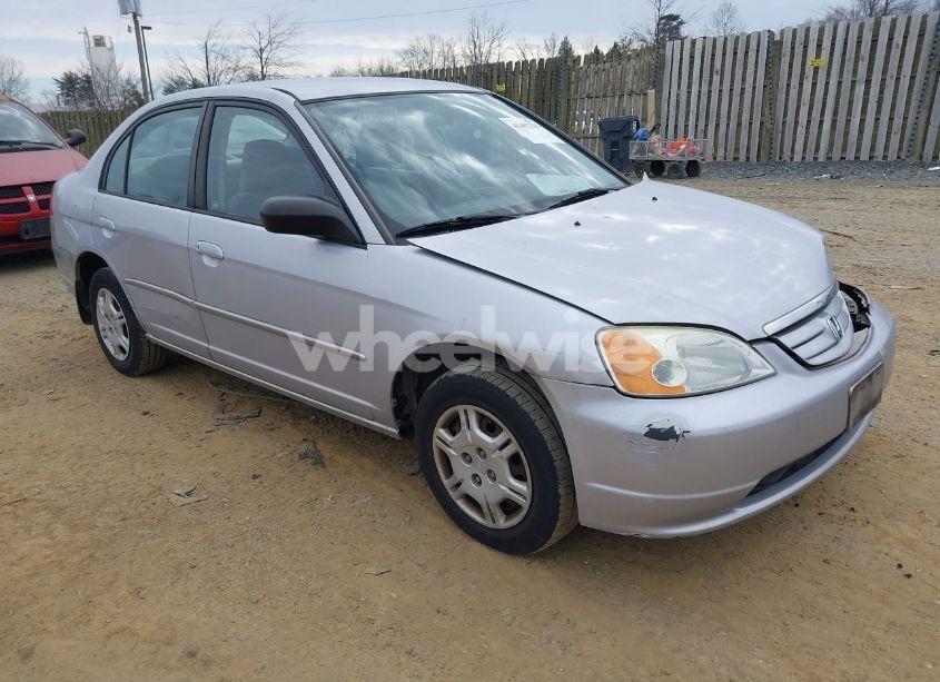 2002 Honda Civic LX (VIN 1HGES16512L056573) main photo