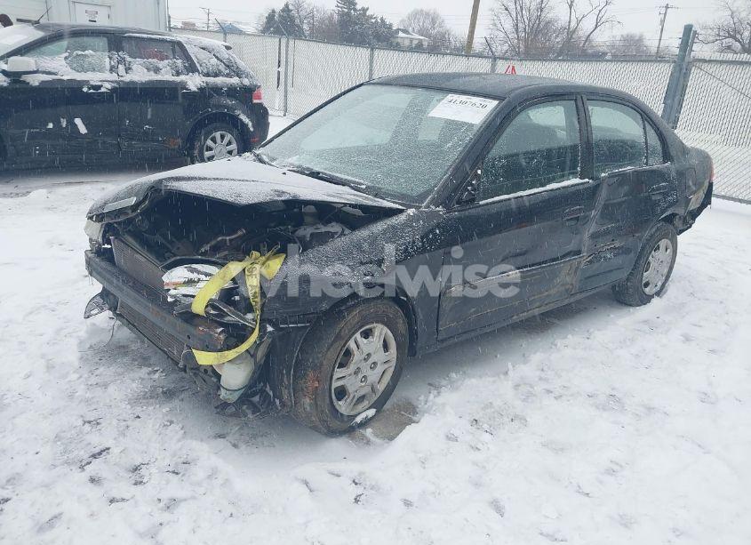 Photo 2 of 2002 Honda Civic LX (VIN 1HGES16512L081988)