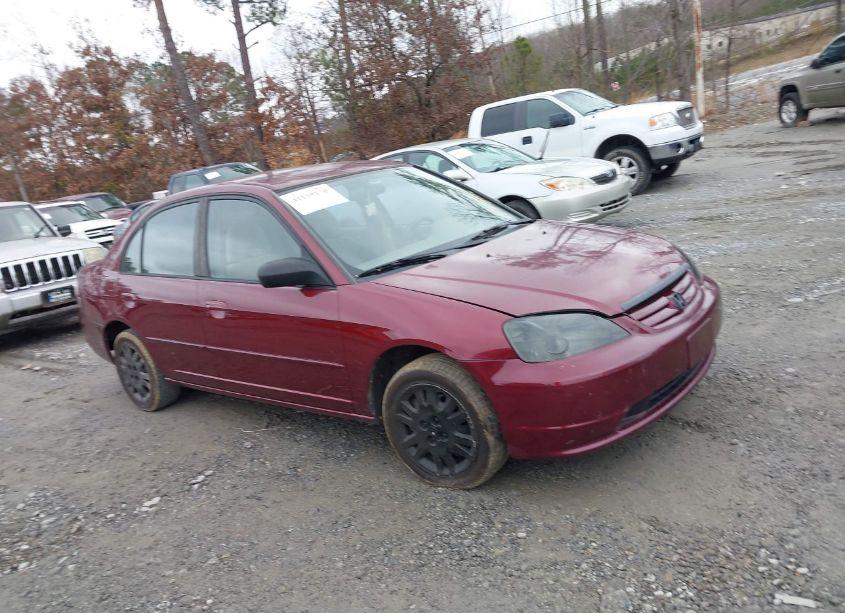 2002 Honda Civic LX (VIN 1HGES16522L023582) main photo