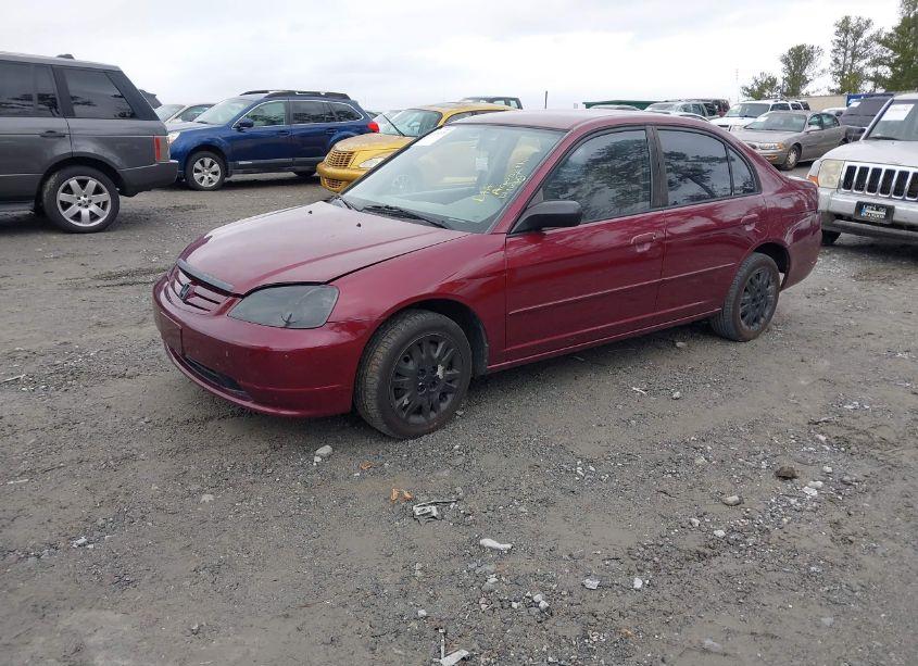 Photo 2 of 2002 Honda Civic LX (VIN 1HGES16522L023582)