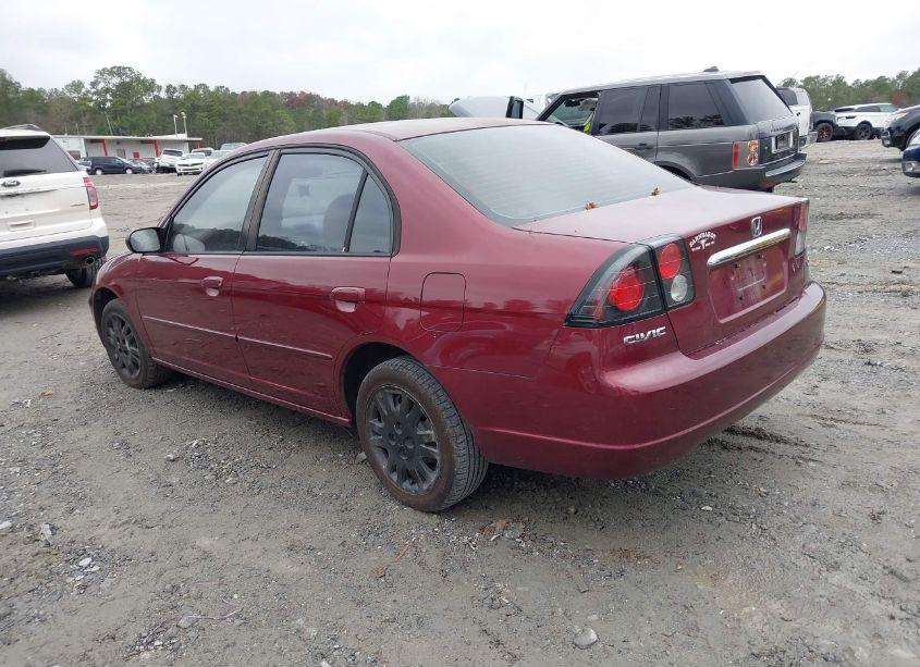 Photo 3 of 2002 Honda Civic LX (VIN 1HGES16522L023582)