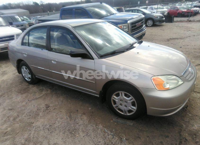 2002 Honda Civic LX (VIN 1HGES16522L036946) main photo