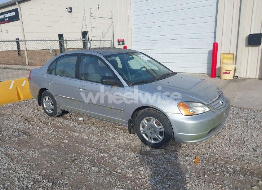 2002 Honda Civic LX (VIN 1HGES16522L072703) main photo