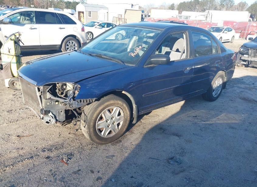 Photo 2 of 2003 Honda Civic LX (VIN 1HGES16523L012700)