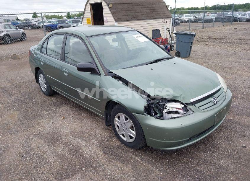 2003 Honda Civic LX (VIN 1HGES16523L022191) main photo