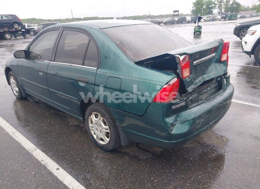 Photo 3 of 2001 Honda Civic LX (VIN 1HGES16531L063166)