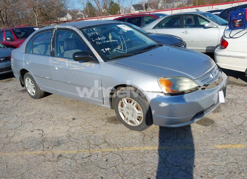 2002 Honda Civic LX (VIN 1HGES16532L008945) main photo