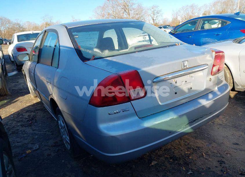 Photo 3 of 2002 Honda Civic LX (VIN 1HGES16532L008945)