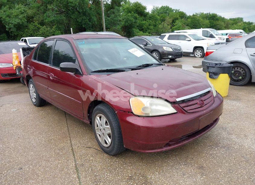 2003 Honda Civic LX (VIN 1HGES16533L002595) main photo